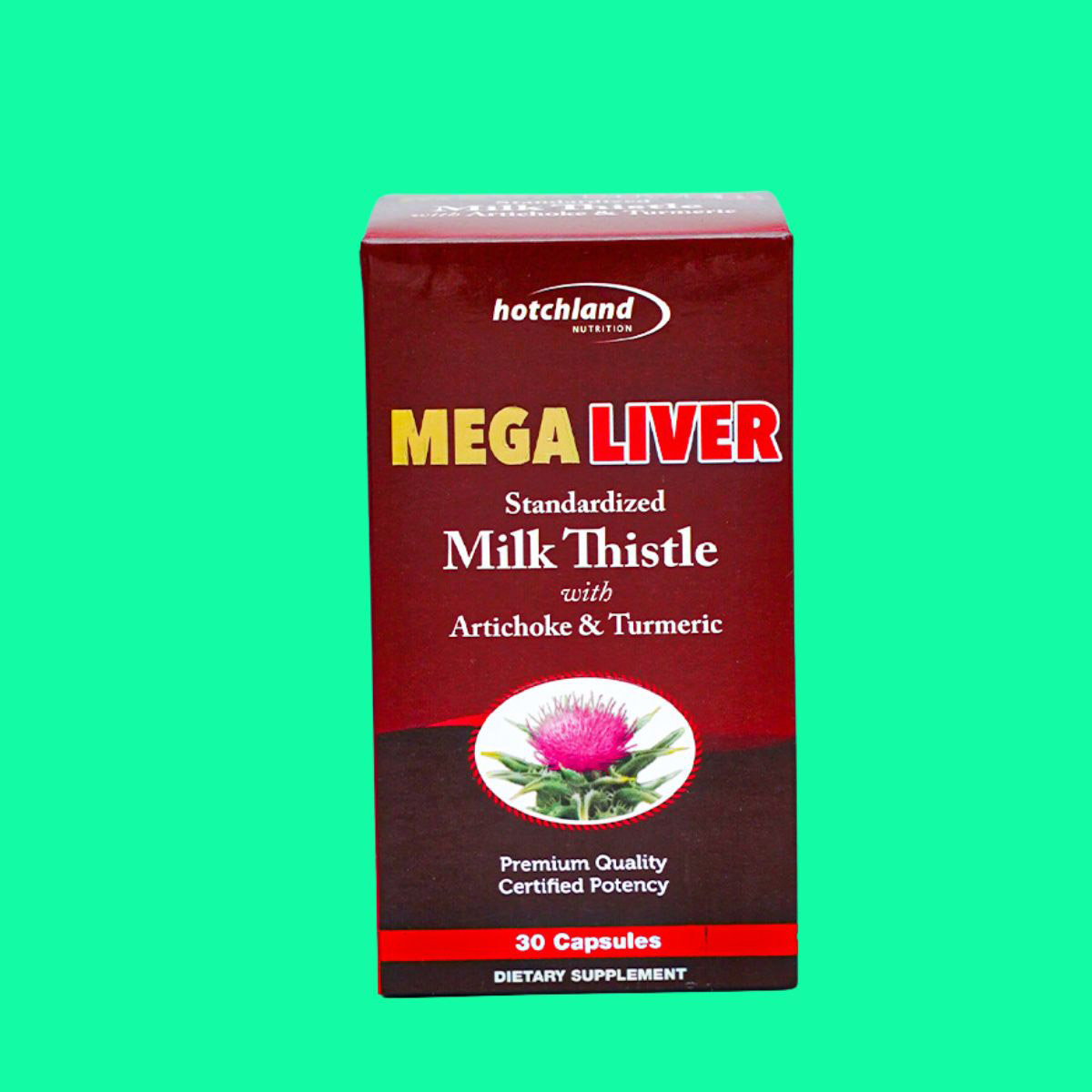 Mega Liver - 3 Hotchland Mega Liver (Hộp 30 viên) - Hỗ trợ tăng cường chức năng gan