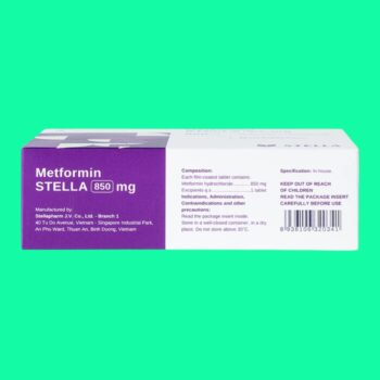 Metformin Stella 850mg