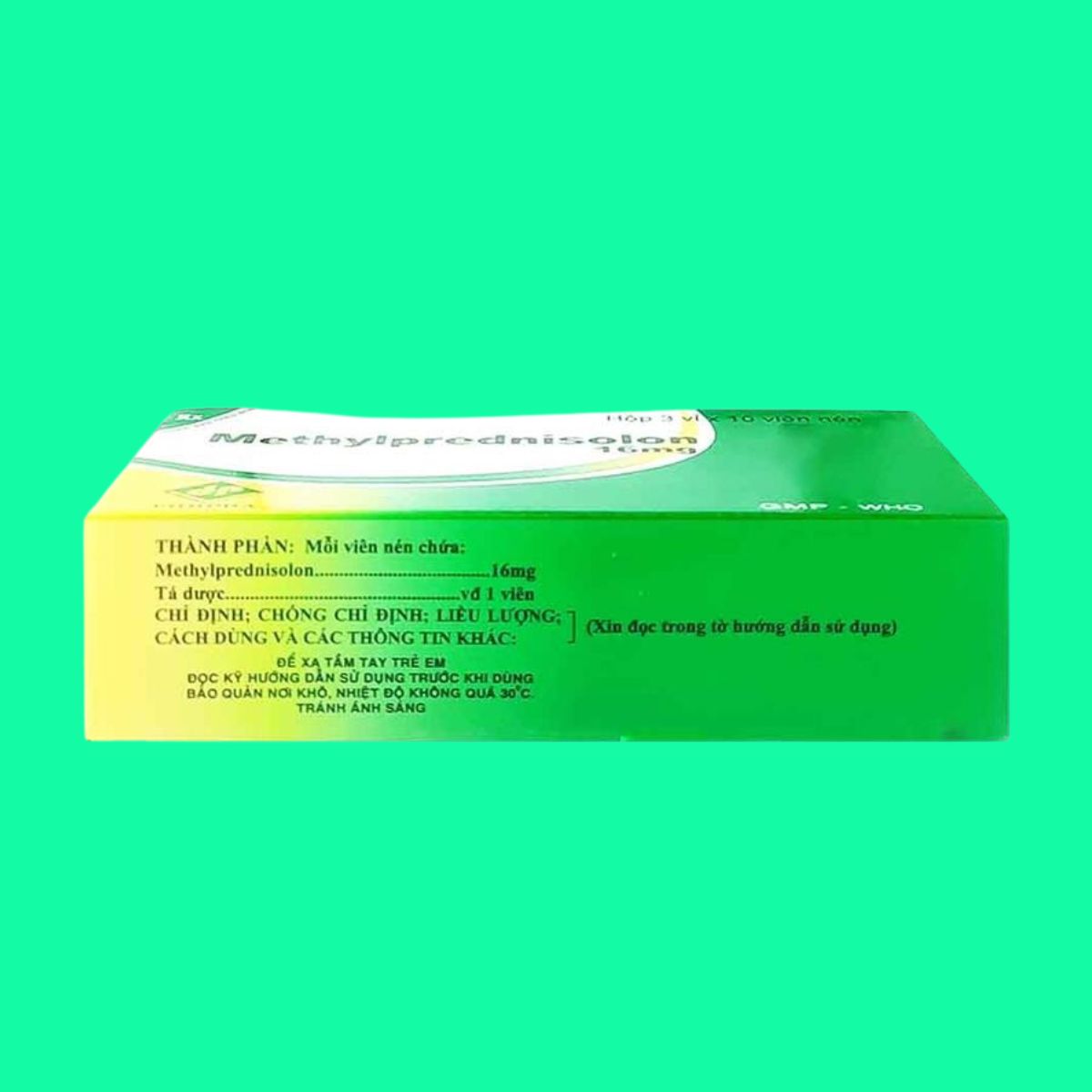 Methylprednisolon 16mg Vidipha (10) Methylprednisolon 16mg Vidipha