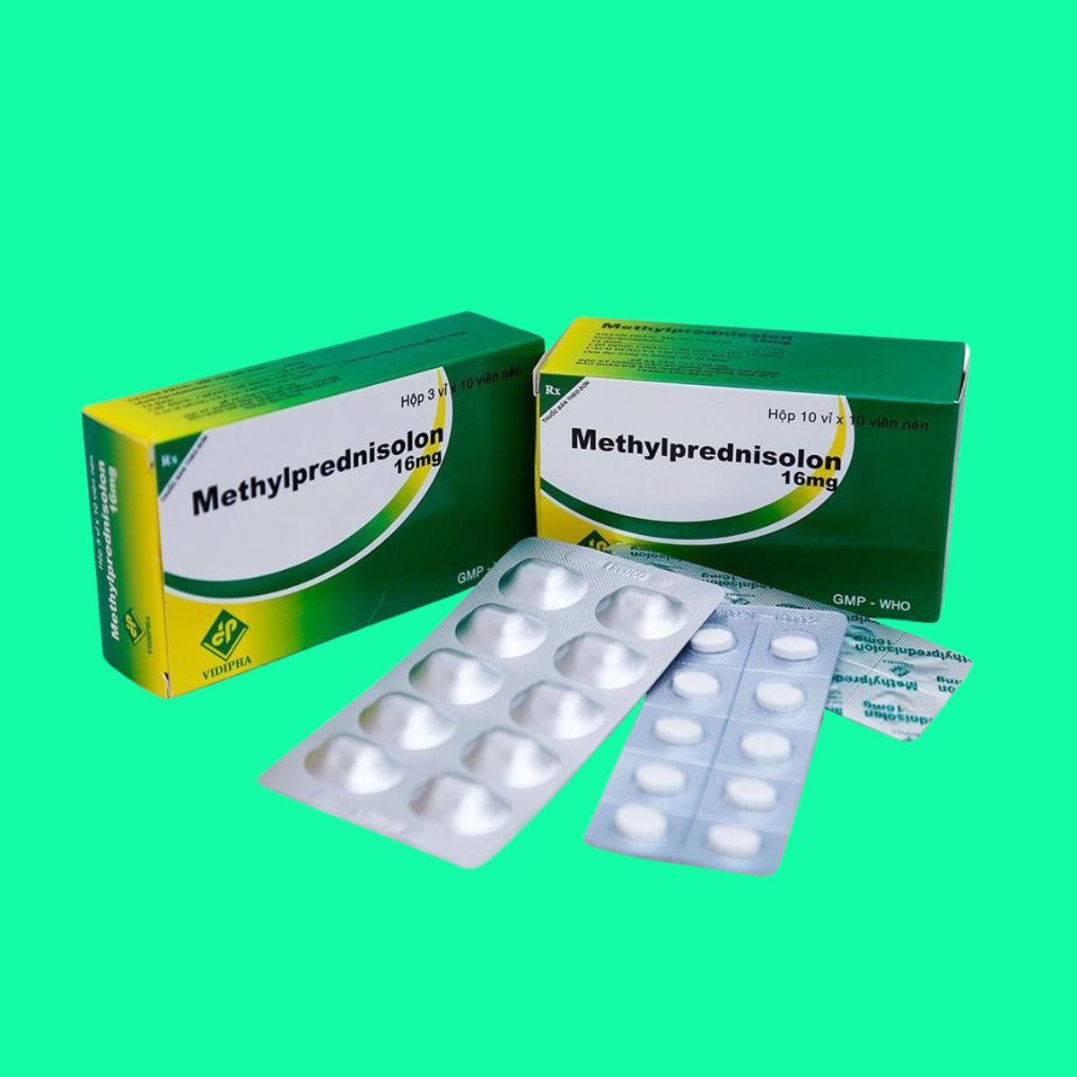 Methylprednisolon 16mg Vidipha (2) Methylprednisolon 16mg Vidipha