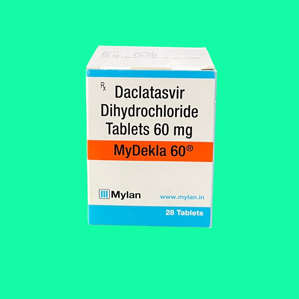 Mydekla 60-4 Thuốc Mydekla 60 (Daclatasvir)