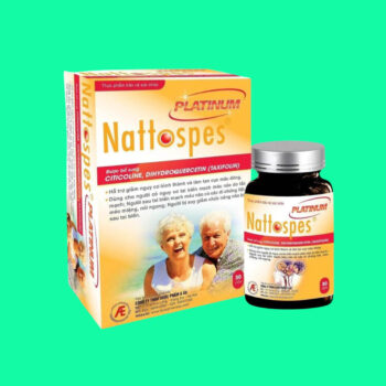 Nattospes Platinum (Hộp 30 viên) - Ngăn ngừa tai biến mạch máu não