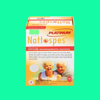 Nattospes Platinum (Hộp 30 viên) - Ngăn ngừa tai biến mạch máu não