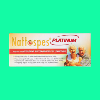 Nattospes Platinum (Hộp 30 viên) - Ngăn ngừa tai biến mạch máu não