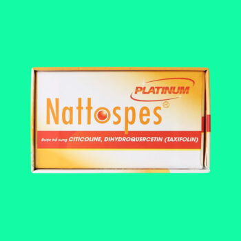 Nattospes Platinum (Hộp 30 viên) - Ngăn ngừa tai biến mạch máu não