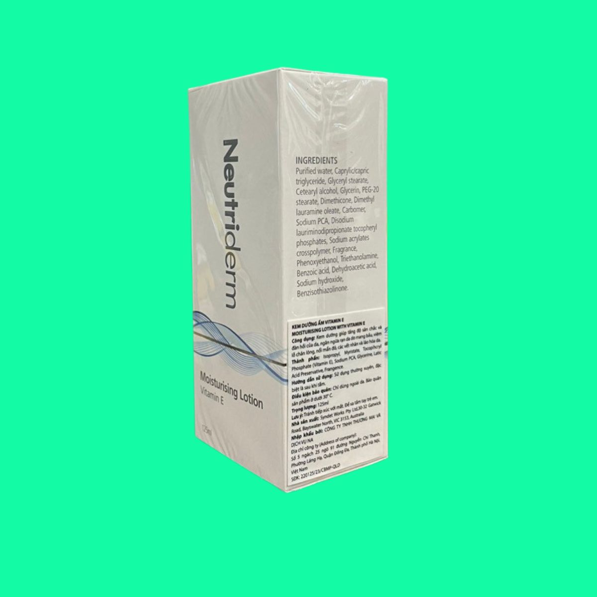 Neutriderm Moisturising Lotion Vitamin E (6) Neutriderm Moisturising Lotion Vitamin E