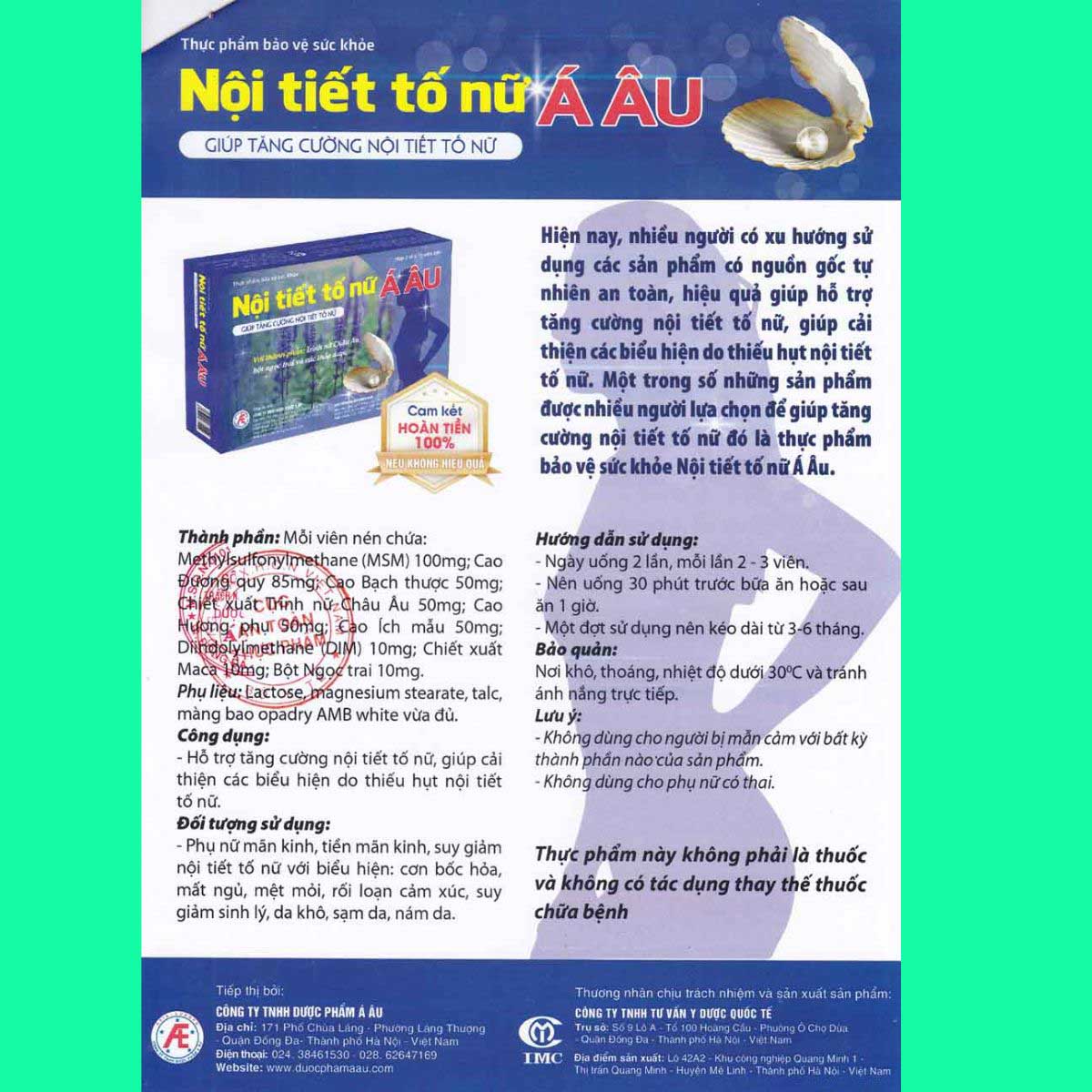 Noi Tiet To Nu A Au - 9 Nội Tiết Tố Nữ Á Âu