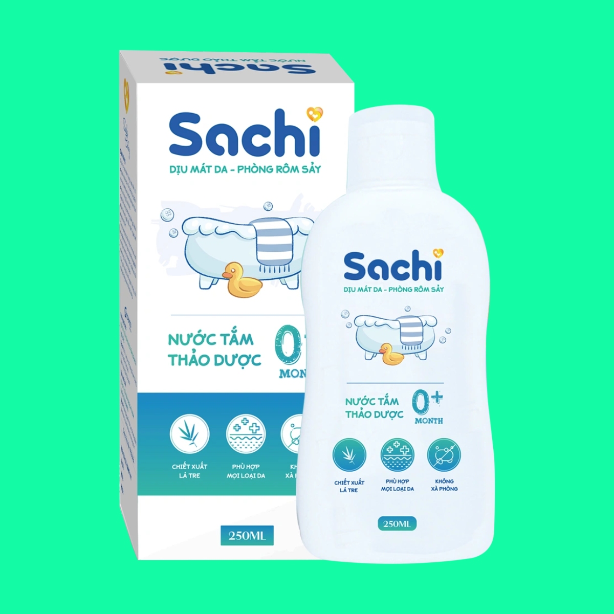 Nuoc tam thao duoc Sachi 250ml Nước tắm thảo dược Sachi 250ml