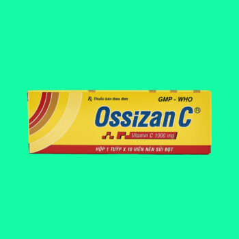 Thuốc Ossizan C 1000mg Trường Thọ - Điều trị thiếu vitamin C