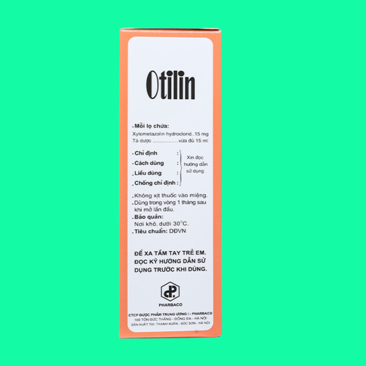 Otilin 0-1 15ml 6 Otilin 0.1% 15ml
