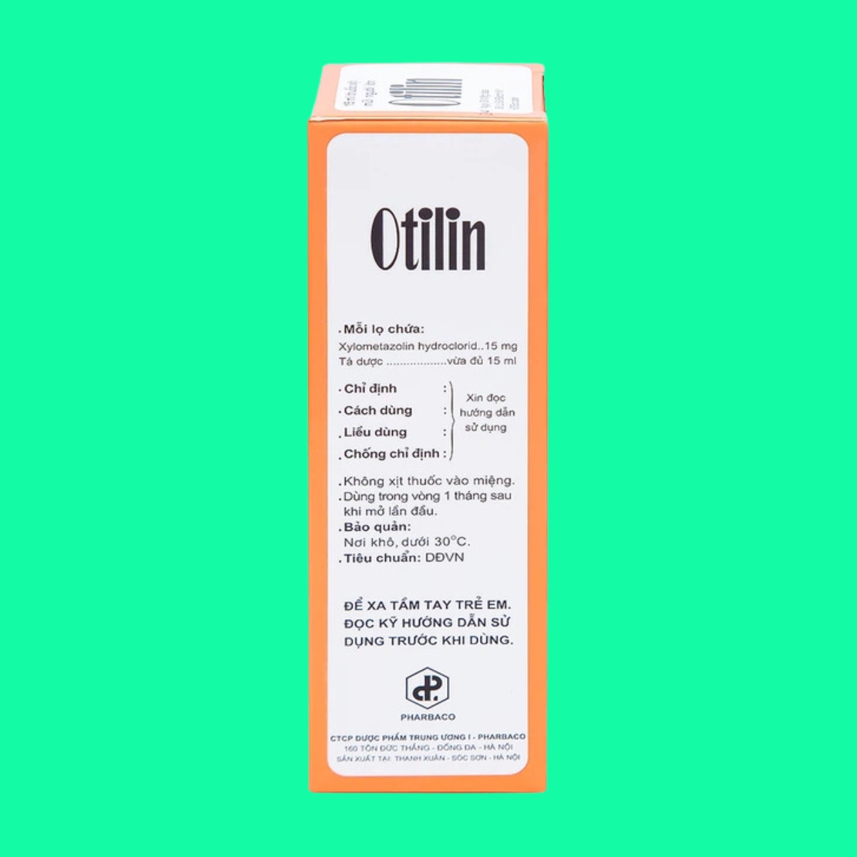 Otilin 0-1 15ml 8 Otilin 0.1% 15ml