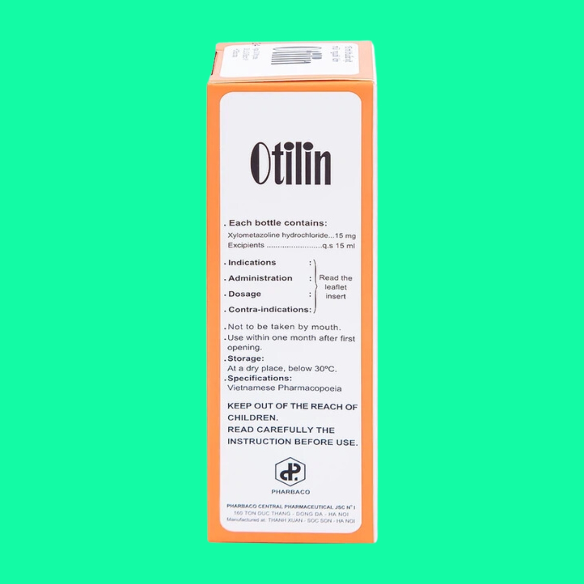 Otilin 0-1 15ml 9 Otilin 0.1% 15ml