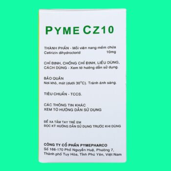 Pyme CZ10 (viên nang mềm)