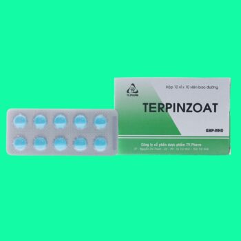 Terpinzoat 100mg/50mg (viên bao đường)