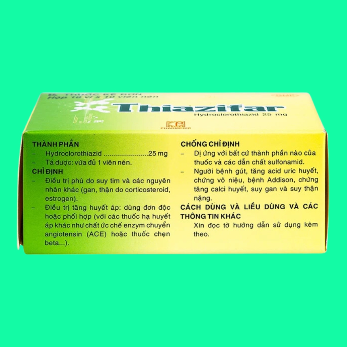 Thiazifar-25mg-6 Thiazifar 25mg