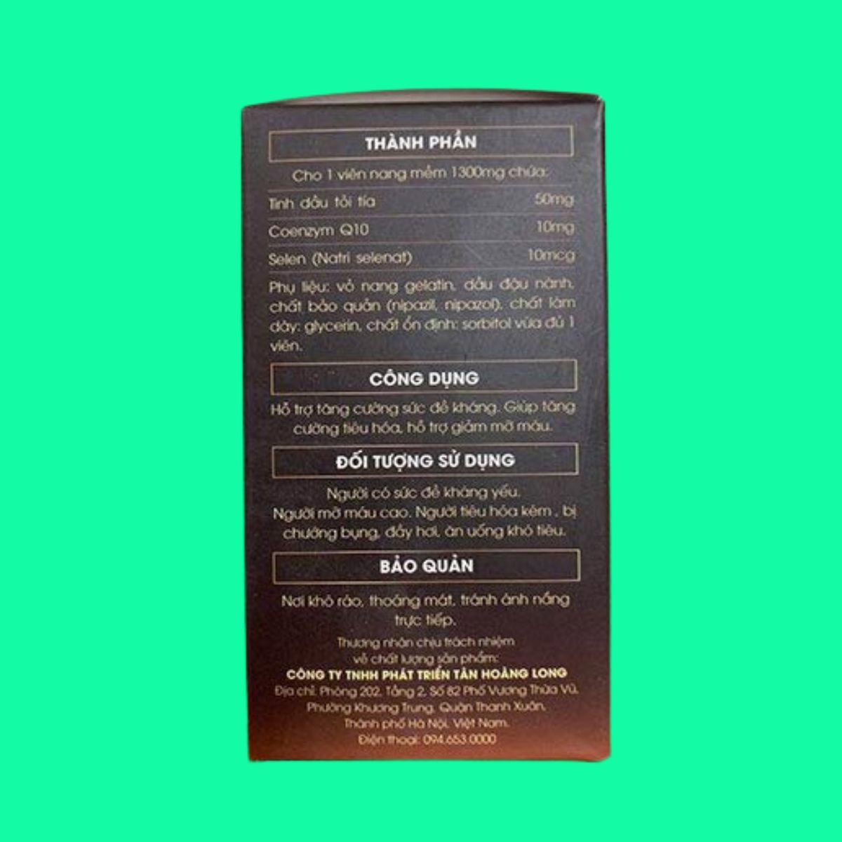 Tinh Dau Toi Gold - 6 Tinh Dầu Tỏi Gold