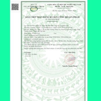 Tinh Dầu Tỏi Gold 8 Tinh Dầu Tỏi Gold