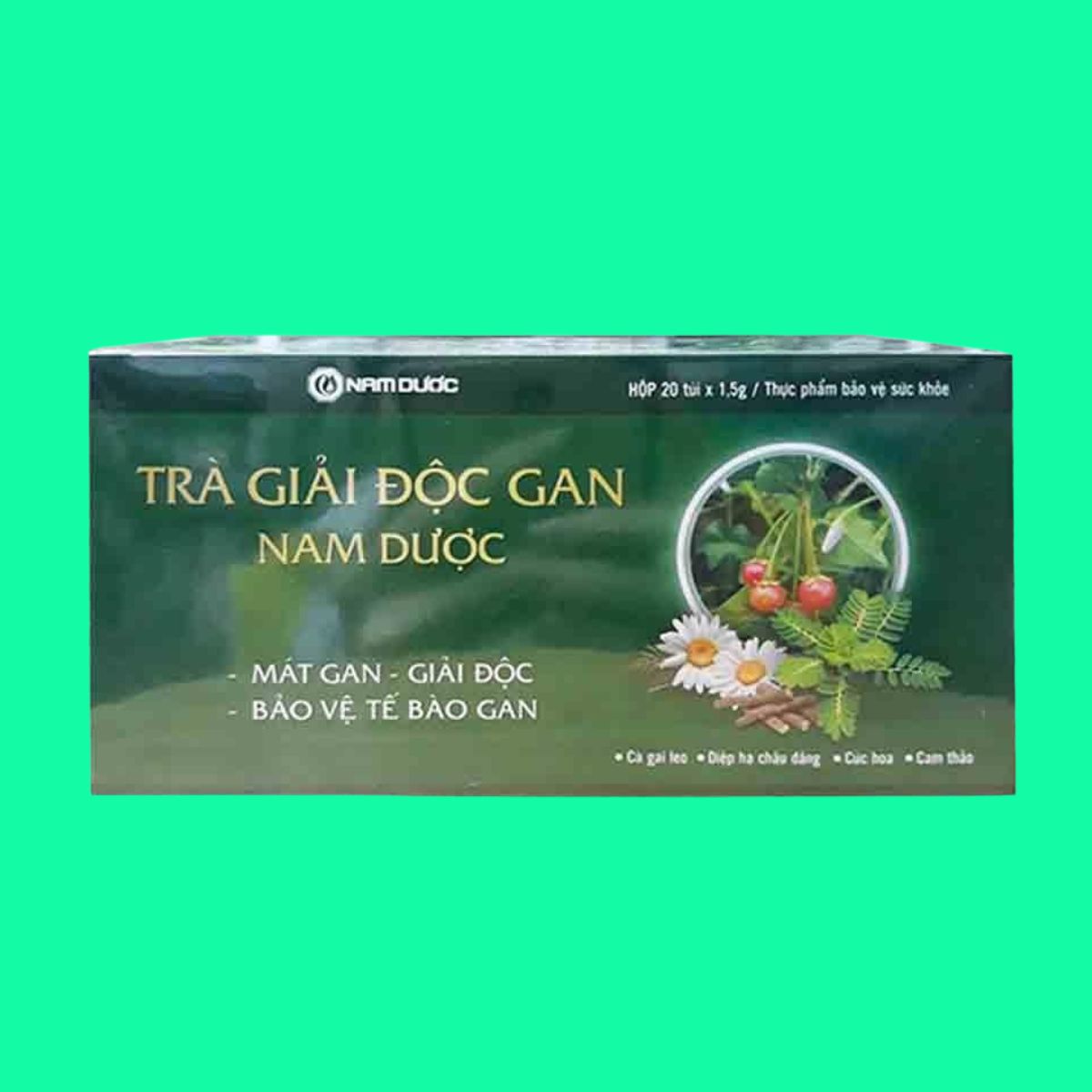 Trà Giải Độc Gan Nam Dược (4) Trà Giải Độc Gan Nam Dược
