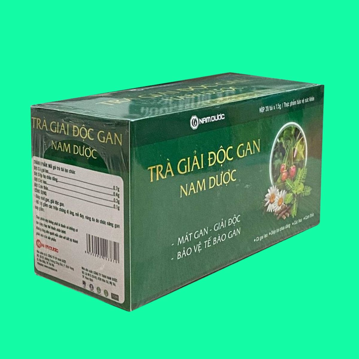 Trà Giải Độc Gan Nam Dược (6) Trà Giải Độc Gan Nam Dược