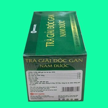 Trà Giải Độc Gan Nam Dược 9 Trà Giải Độc Gan Nam Dược
