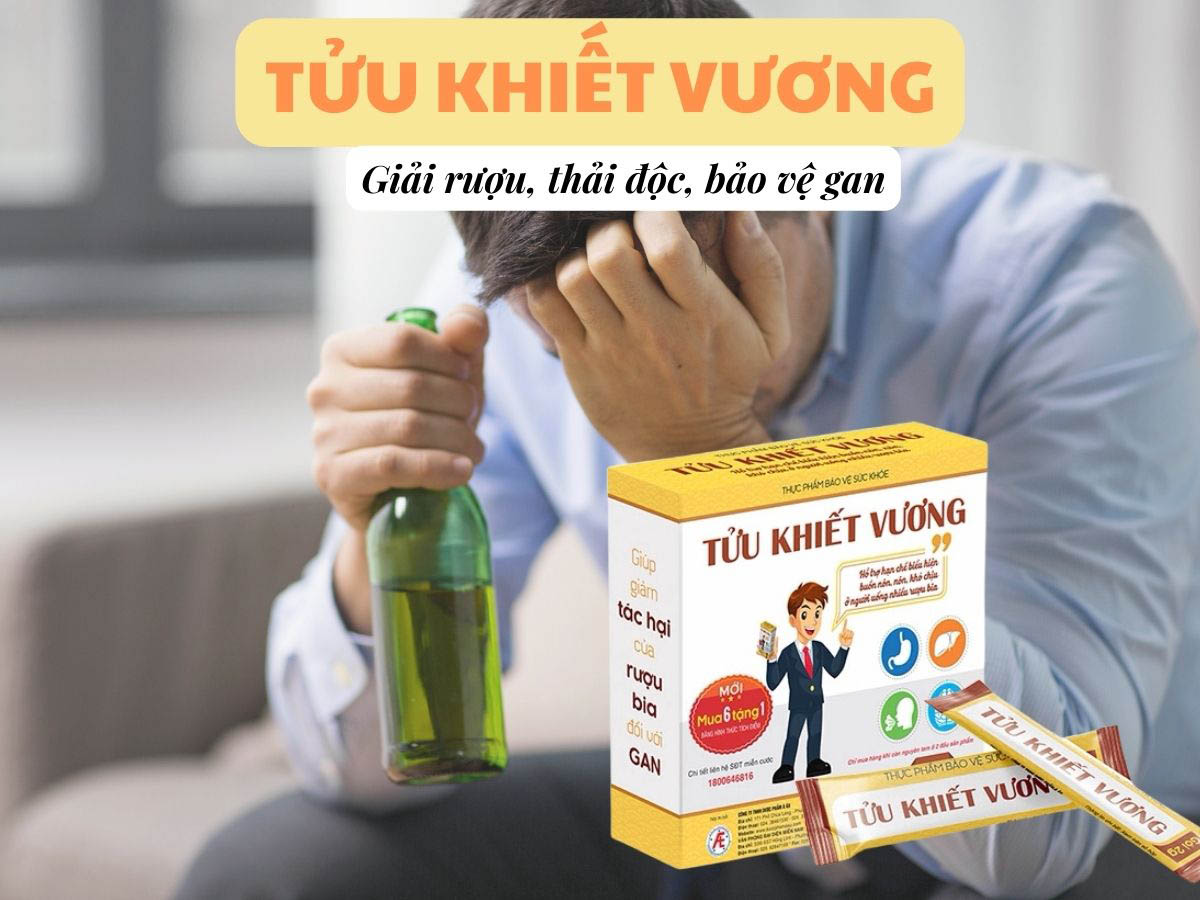 Tửu Khiết Vương - Hỗ trợ giải rượu, bảo vệ gan