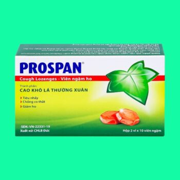 Viên ngậm ho Prospan 2 Viên ngậm ho Prospan