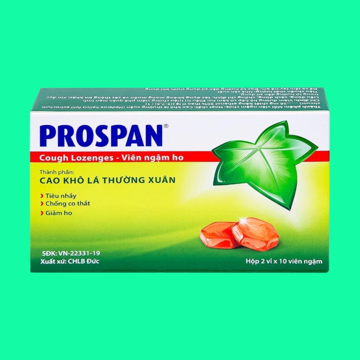 Viên ngậm ho Prospan 1 Viên ngậm ho Prospan