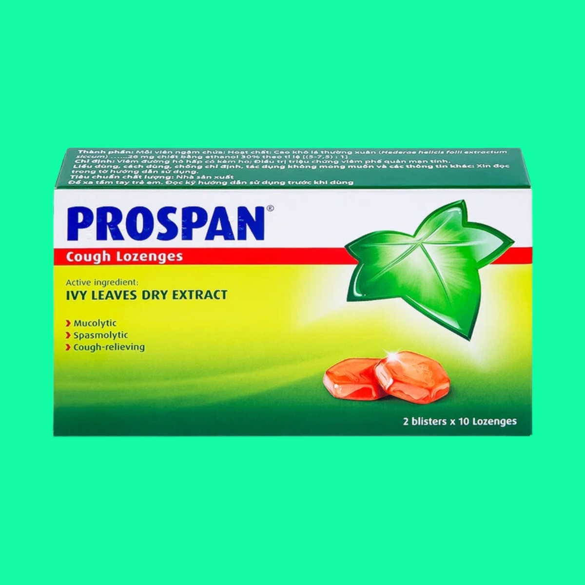 Viên ngậm ho Prospan 2 Viên ngậm ho Prospan