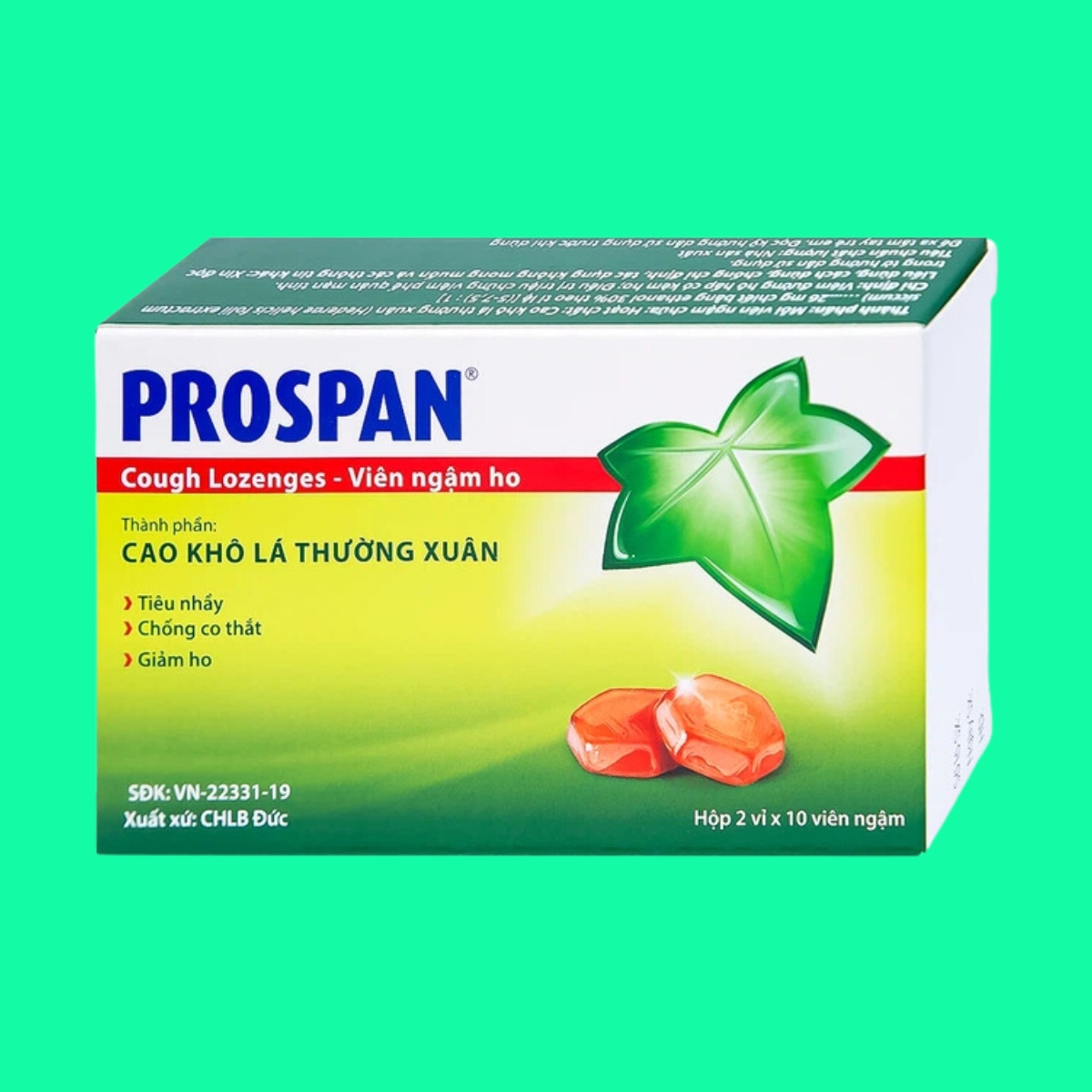 Viên ngậm ho Prospan 3 Viên ngậm ho Prospan