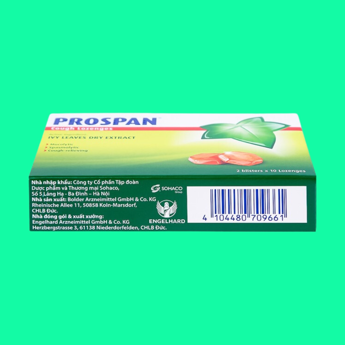 Viên ngậm ho Prospan 5 Viên ngậm ho Prospan