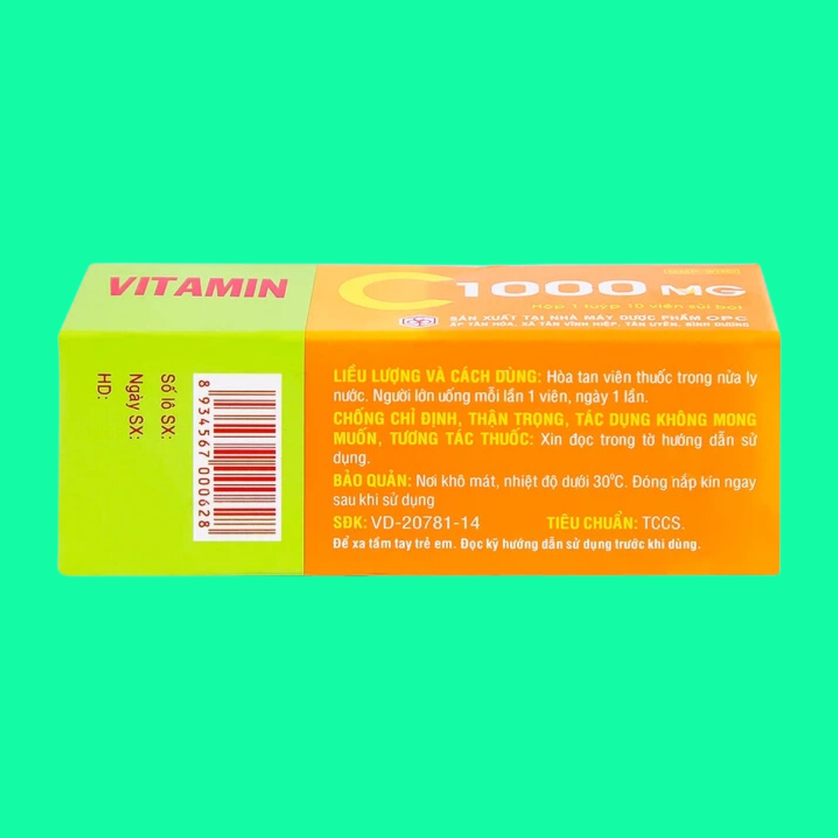 Vitamin-C-1000mg-OPC-7 Vitamin C 1000mg OPC