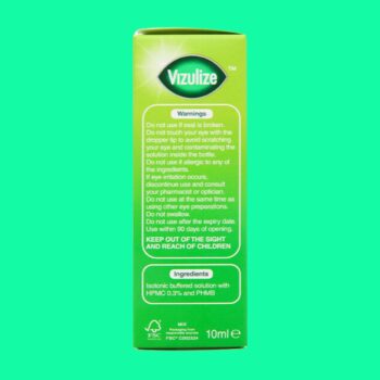 Vizulize Hypromellose 0.3% Eye Drops