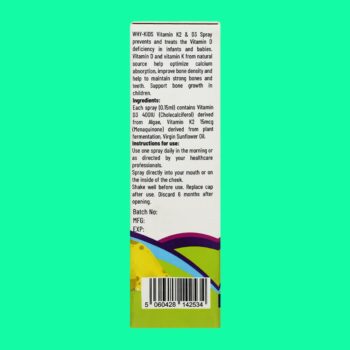 Why-Kids Vitamin K2&D3 Spray
