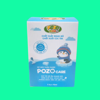 Xịt Mũi Rong Đỏ Pozo - Bảo vệ hô hấp cho bé
