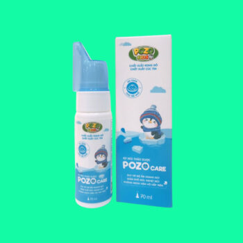 Xịt Mũi Rong Đỏ Pozo - Bảo vệ hô hấp cho bé