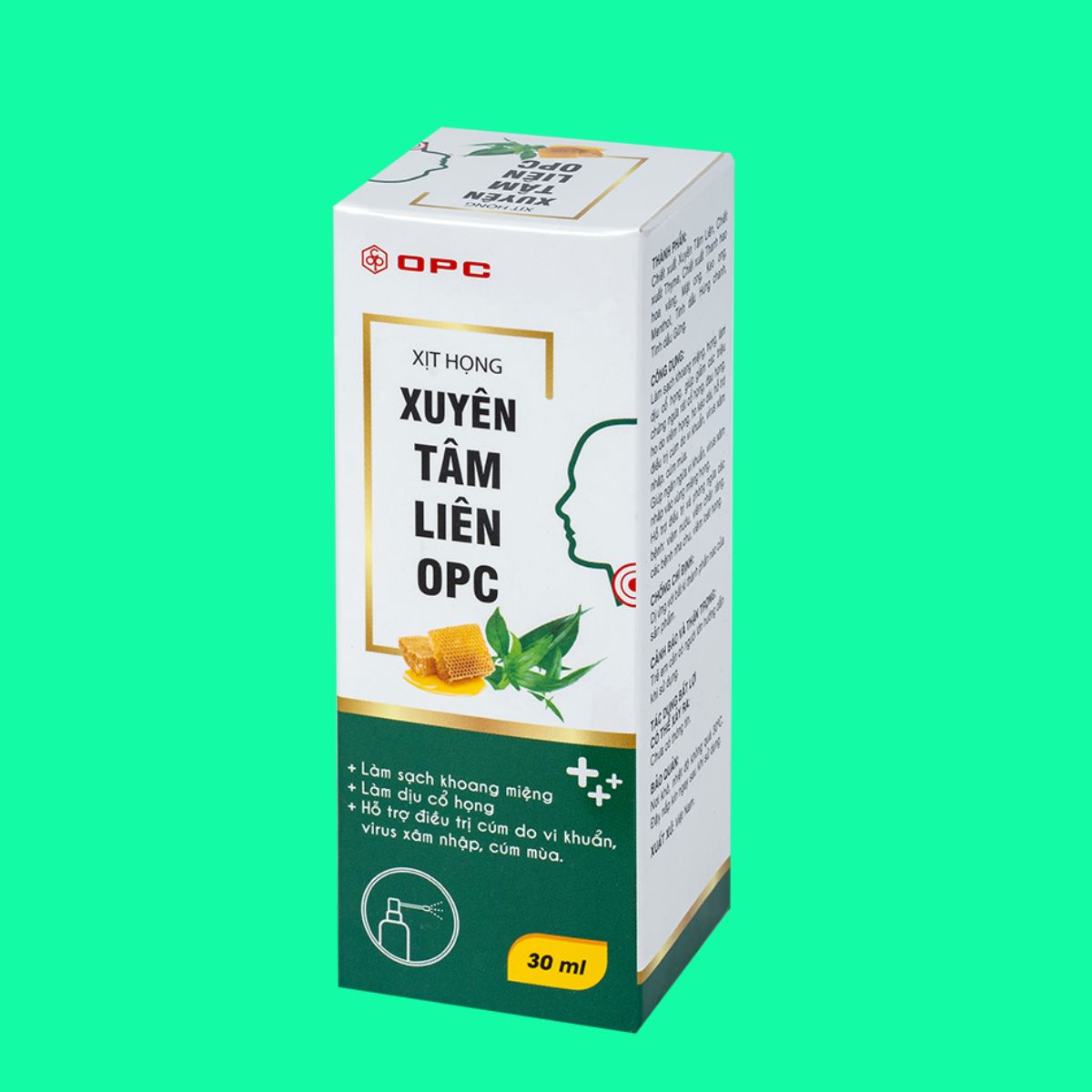 Xit hong Xuyen Tam Lien OPC (1) Xịt họng Xuyên Tâm Liên OPC