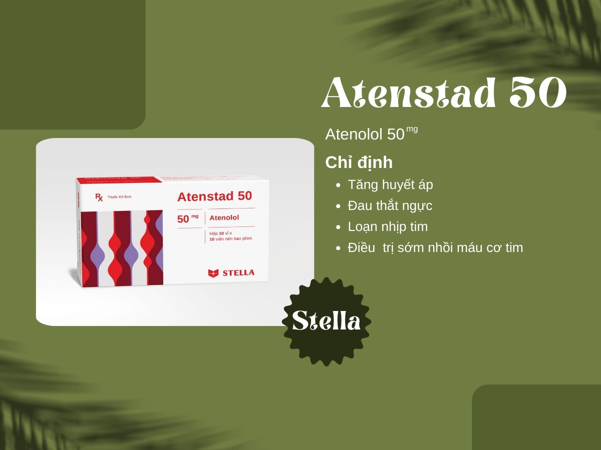 Atenstad 50 5 Thuốc Atenstad 50