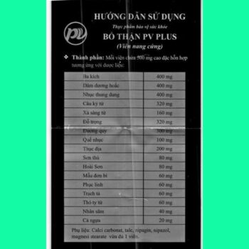 Bổ Thận PV Plus