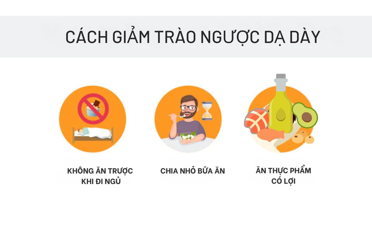Cách giảm trào ngược dạ dày họng thanh quản