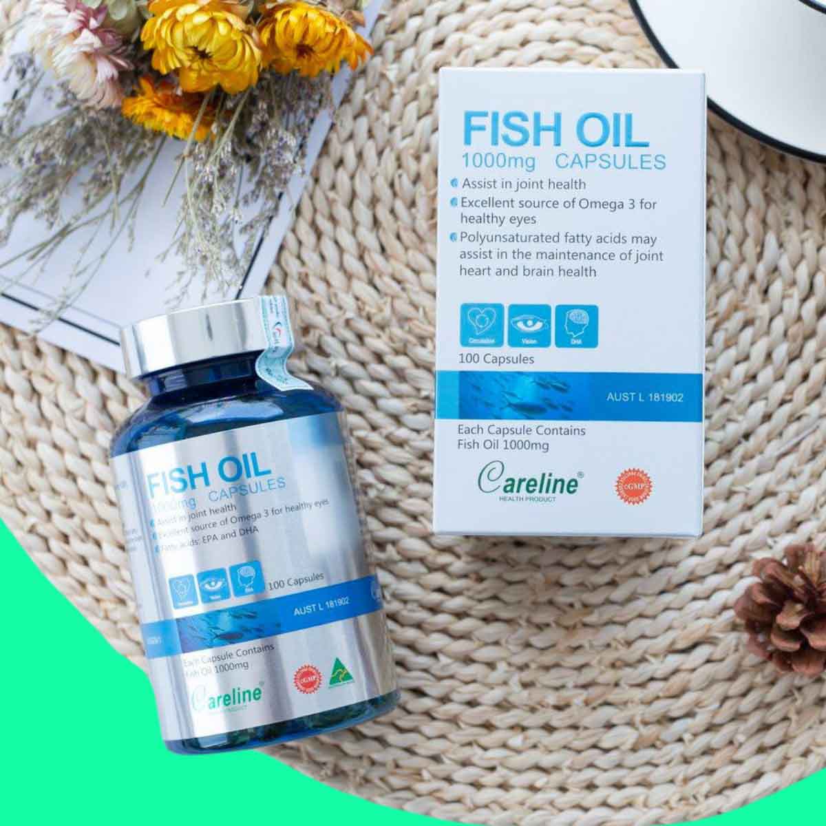 22-6 - 30 Careline Salmon Fish Oil 1000mg