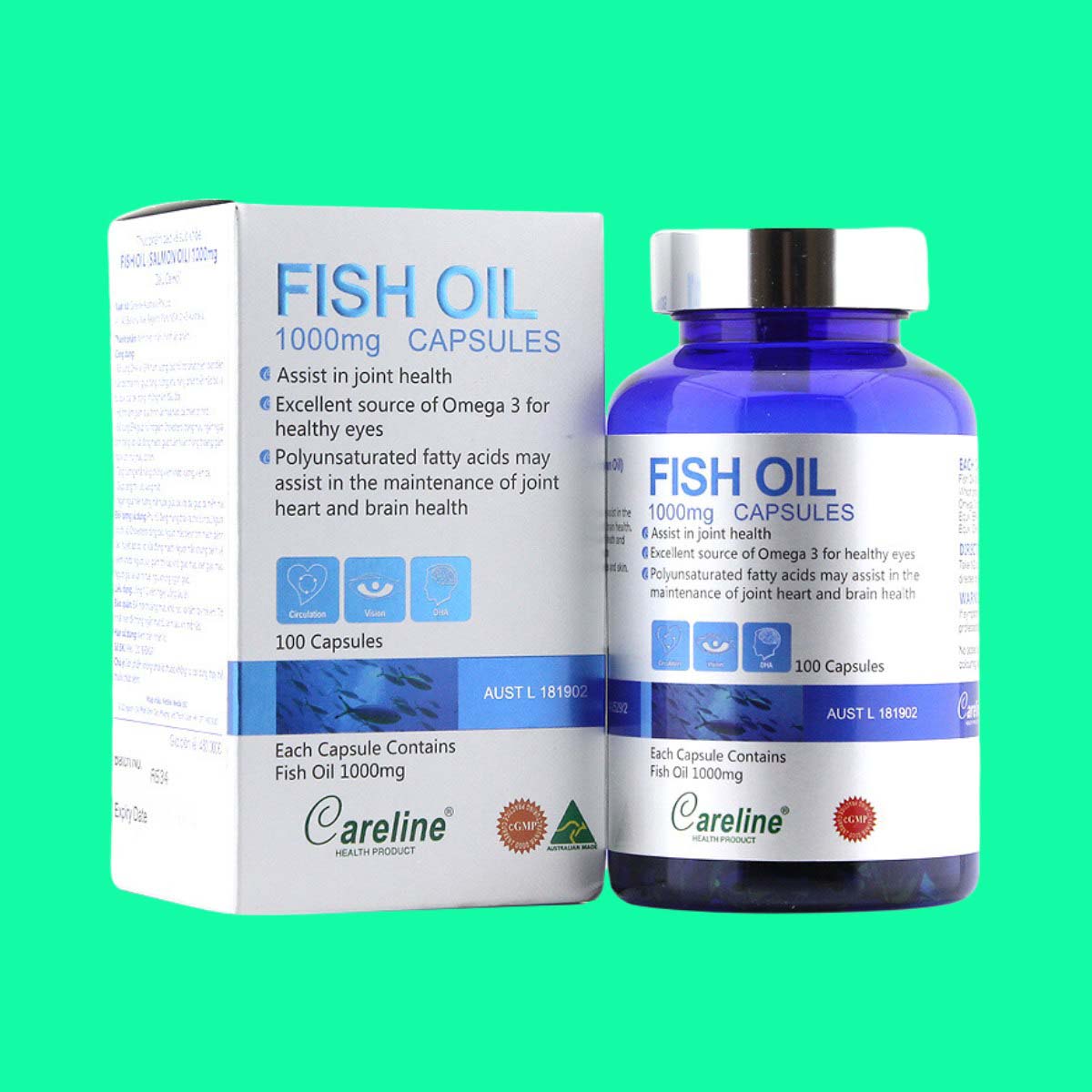 22-6 - 20 careline fish oil 1000mg 2