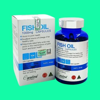 Careline Fish Oil 1000mg 3 Careline Salmon Fish Oil 1000mg