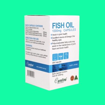 Careline Fish Oil 1000mg 4 Careline Salmon Fish Oil 1000mg