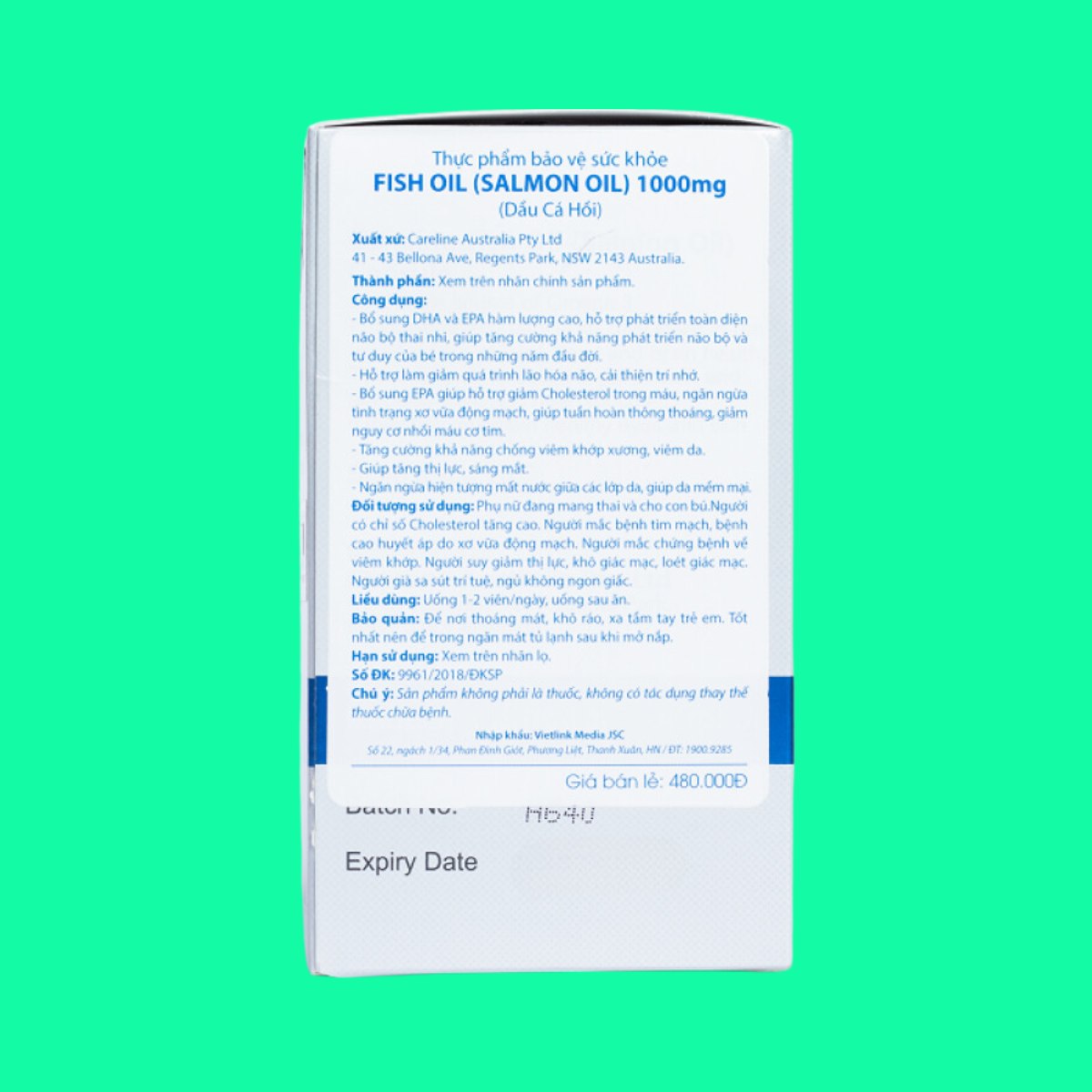 careline-fish-oil-1000mg-8 Careline Salmon Fish Oil 1000mg