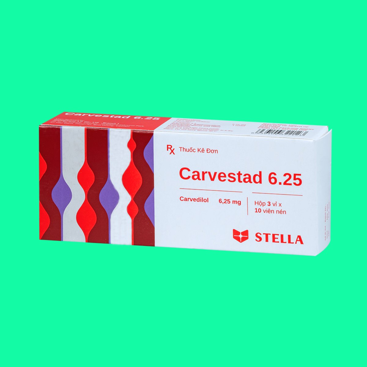 carvestad-6-25mg-1 Thuốc Carvestad 6,25