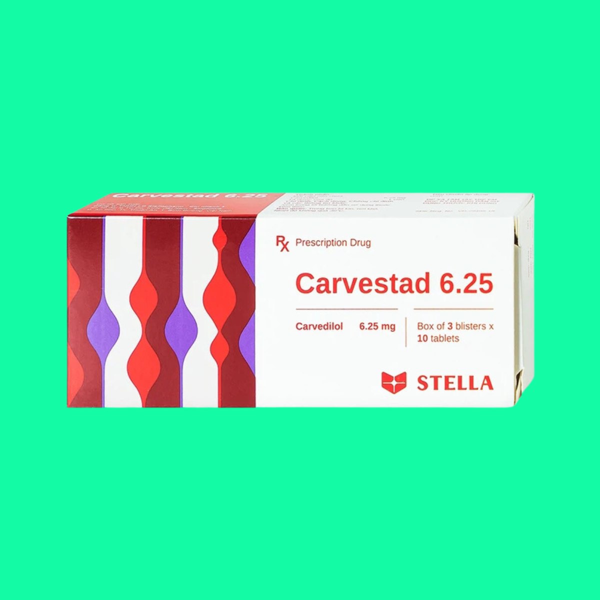 carvestad-6-25mg-3 Thuốc Carvestad 6,25