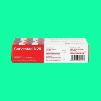 Carvestad 6.25 5 Thuốc Carvestad 6,25