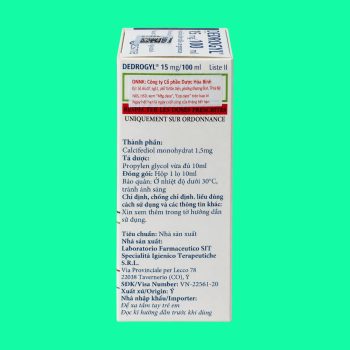 Dedrogyl 15mg/100ml