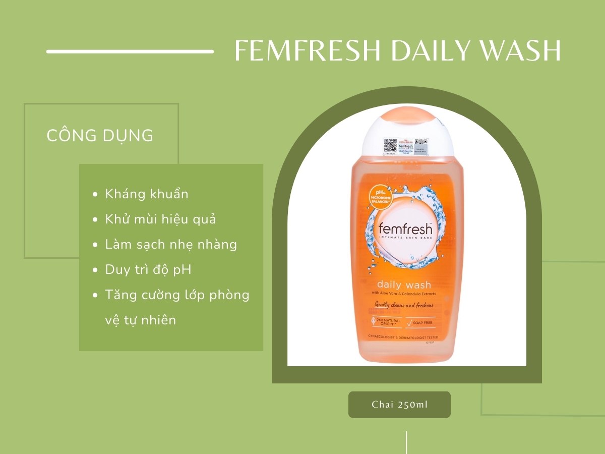 Dung dịch vệ sinh Femfresh Daily Wash 8 Dung dịch vệ sinh Femfresh Daily Wash