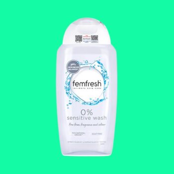 Dung dịch vệ sinh Femfresh 0% Sensitive Intimate Wash